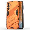 For Samsung Galaxy M15 5G Case Kickstand Anti-Scratch PC+TPU Armour Phone Cover