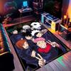 Jujutsu Kaisen Pattern Carpet - Anti-slip Kitchen and Outdoor Carpet, Home and Bedroom Decoration, Birthday Gift