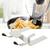 Pot Lid Holder While Cooking Stainless Steel with Silicone Feet Kitchen Organizer