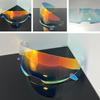 Street Fighter Visier für MT Street Fighter SV Helm Gesichtsschild Linsenersatz UV-Schutz Visiere Helm Motorrad Staubdicht