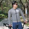 WOSAWE Summer Spring Men's Mountain Road Bike Cycling Jersey Breathable Long Sleeve Commuter Sportswear Cycling Clothing