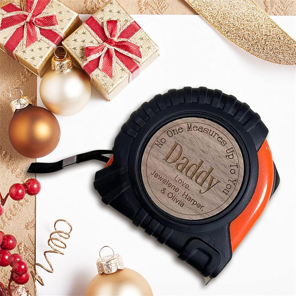Personalized Tape Measure for Dad, No One Measure Up To Your Dad Measuring Tape, Father's Day Tape Measure, This Grandpa Daddy Belongs To Engraved