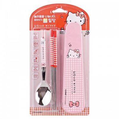 Kiki World Hello Kitty Slim Vacuum Spoon Case Set 0563, Single Item