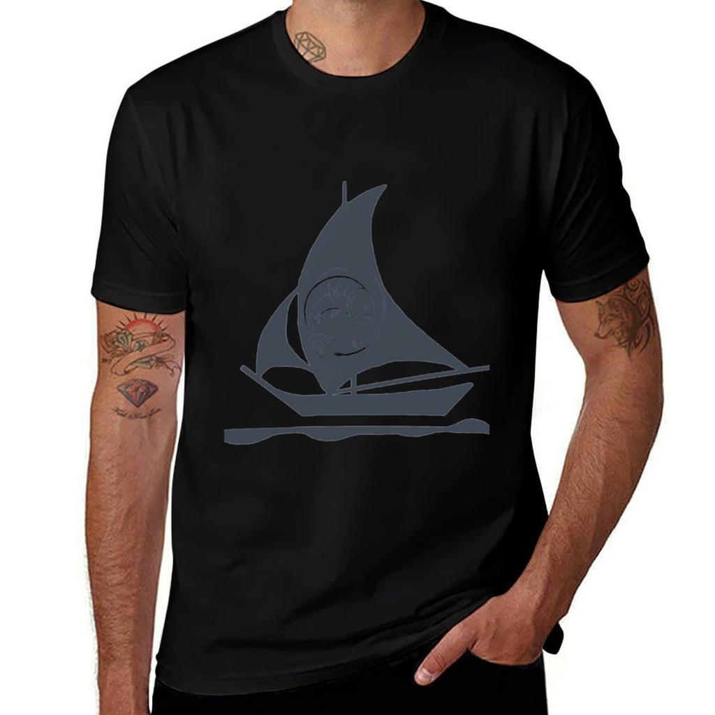 Fischerboot T-Shirt Mann Grafik T-Shirt Männer T-Shirt Baumwolle 100% Anime T-Shirts für Mann T-Shirt