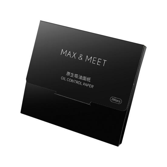 1 Set Face Blotting Paper Double-sided Soft with Mirror Delicate Disposable Oil Control Compact Size Oil-absorbing Paper Face Blotting Tissue for C