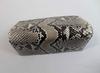[High-end Kimono Store] [Top-Quality Python] Single-Piece Leather, Double-Sided Snakeskin Python Wallet, Long Wallet for Men and Women, Diamond