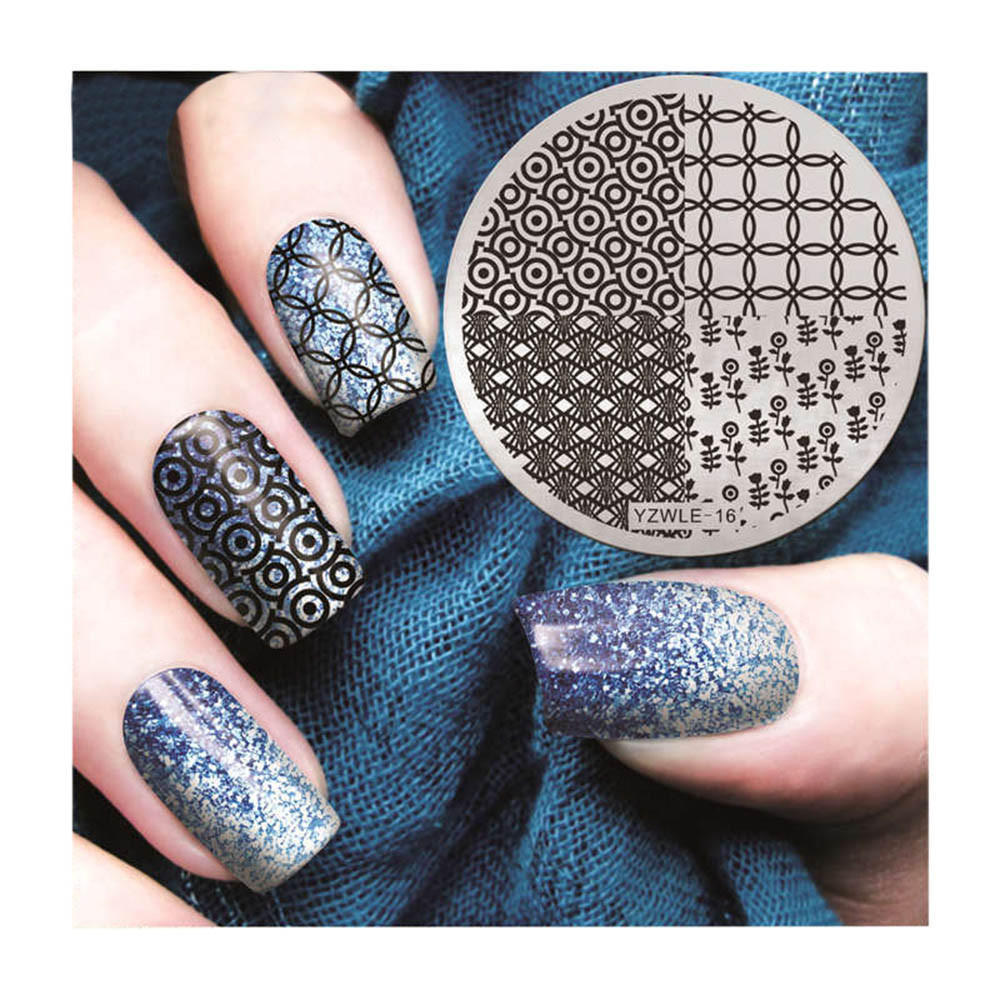 Печатная пластина, штампованная пластина для маникюра, шаблон, инструмент «сделай сам»