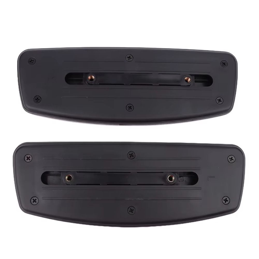 1Pair Easy Installation Office Chair Replacement Armrest with Mounting Hole Detachable Desk Chair Arm Pads Fixed/Sliding Mount