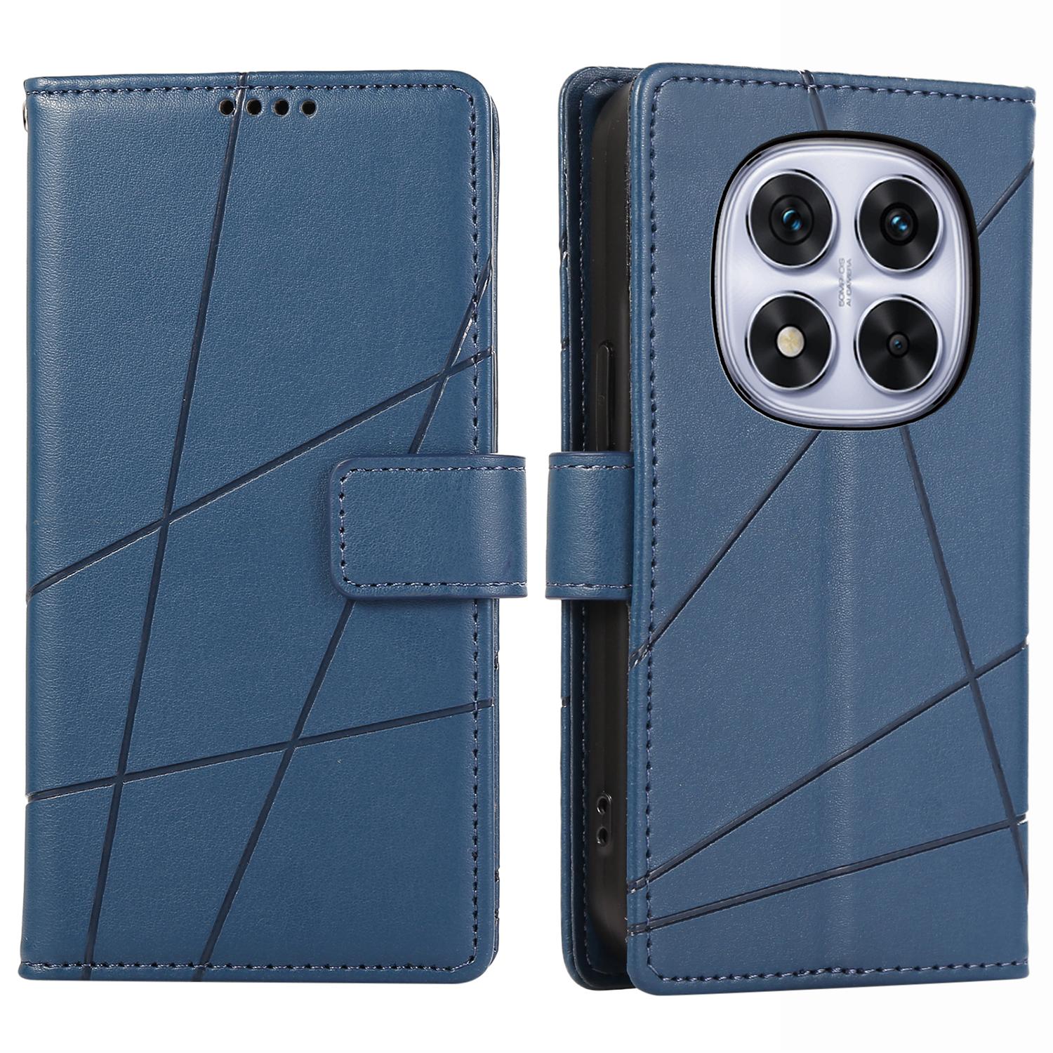 

DF-06 Для Xiaomi Redmi Note 14 Pro 4G Чохол для телефону Шкіряна обкладинка-гаманець з лінійним тисненням A