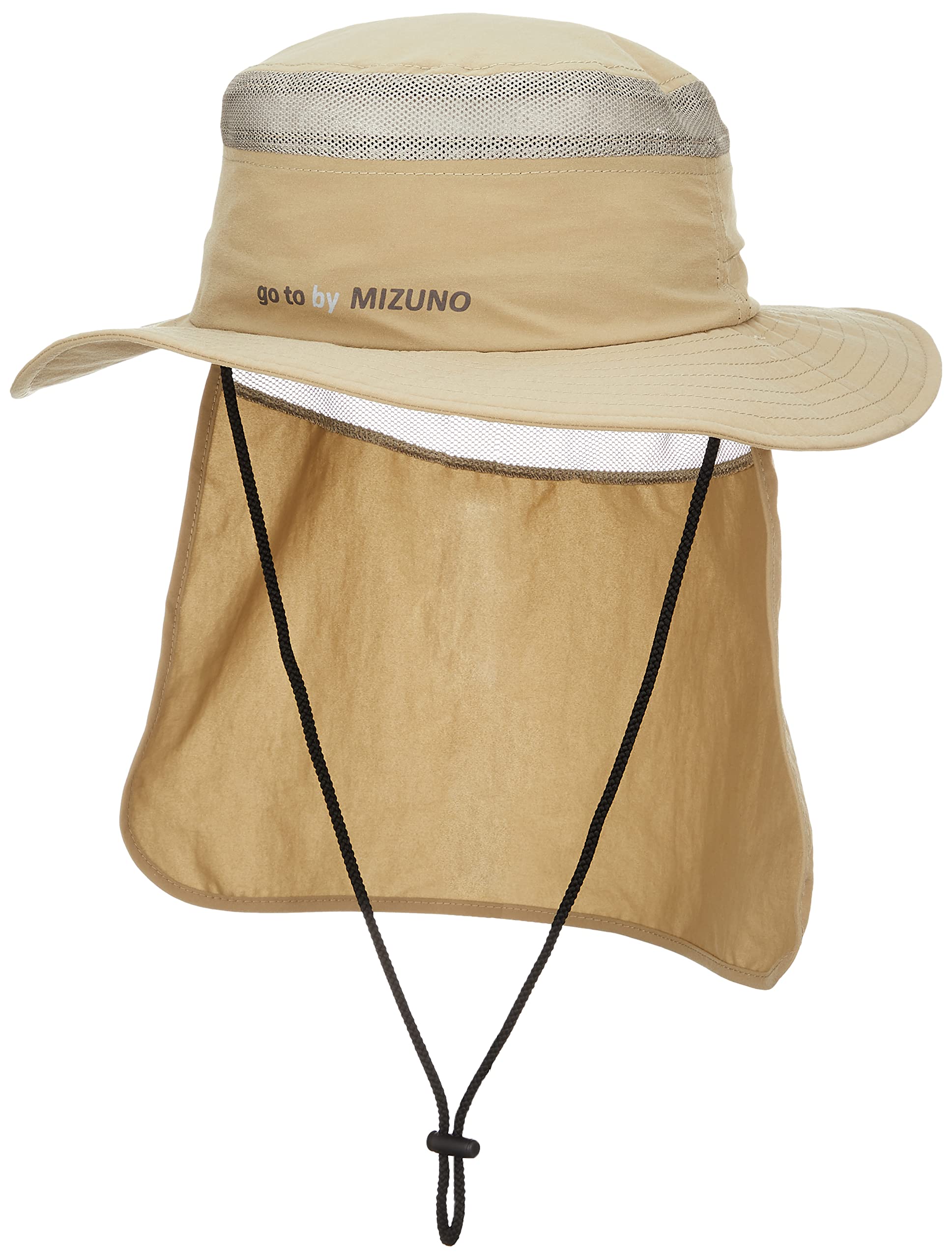 

Outdoor Travel Walking Wear Sunshade Hat Deodorant go to by B2JW1028 Beige Free [Mizuno] & бежевый
