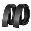 Men's Cowhide Belt Without Head Automatic Buckle Belt Men's Business Trousers Genuine Leather Belt Strip