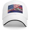 Sandwich Baseball Cap for Men & Women, 3-Layer Contrast Design Adjustable Hat, Lightweight Durable Cap