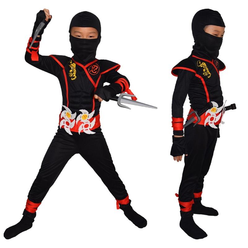 New Halloween Cosplay Anime Costume For Kids Samurai Costume Ninja Outfit By Yixi Apparel Suitable For Stage Performances