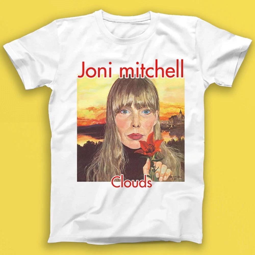 Joni Mitchell Clouds Ladies of Canyon Folk Music Gift Tee Tshirt T1880 S