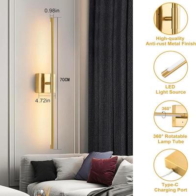 Gold 5W LED Wall Lamp