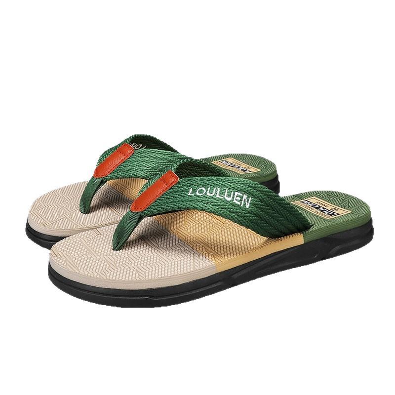 Summer 2026 Men's Non-slip Beach Flip-flops EVA Casual Outdoor Sandals