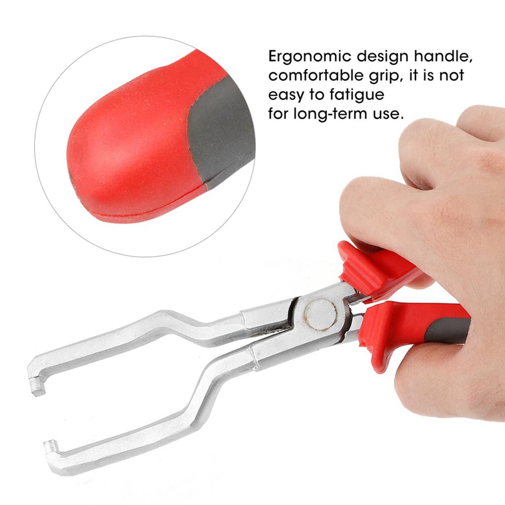 Garage Workshop Fuel Filter Petrol Pipe Removal Pliers Tool