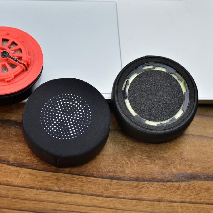 Anti Slip Cooling Ear Pads Skin Friendly Ear Cushions for Evolve 75 75+ Headphone Upgraded Accessories Washable Design