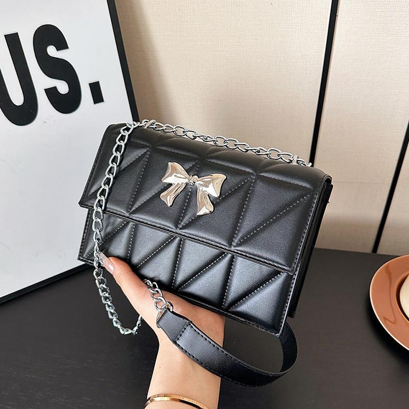 2024 Fashionable Stylish Shoulder Bag Chic Chain Small Square Handbag For Women