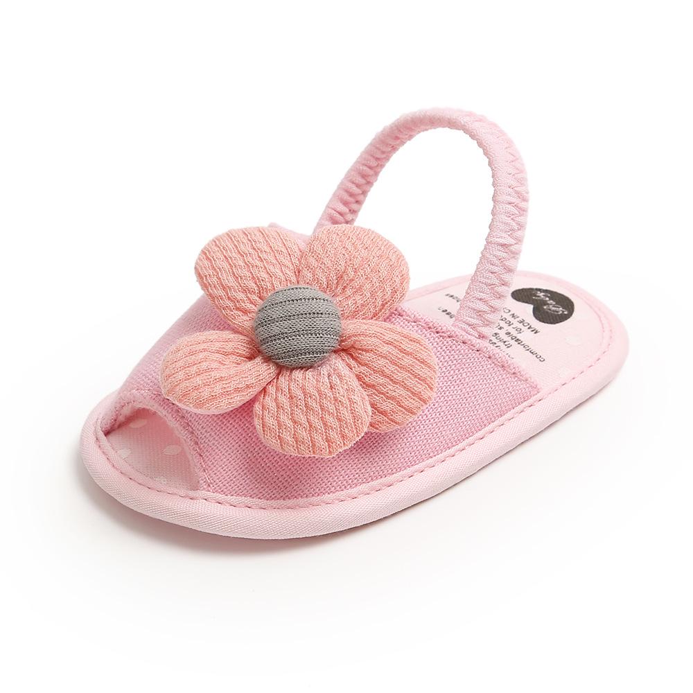 MYGGPP Sunflower Baby Princess Sandals Baby Sandals Female Small Princess Soft Bottom Summer New 0-12 Months