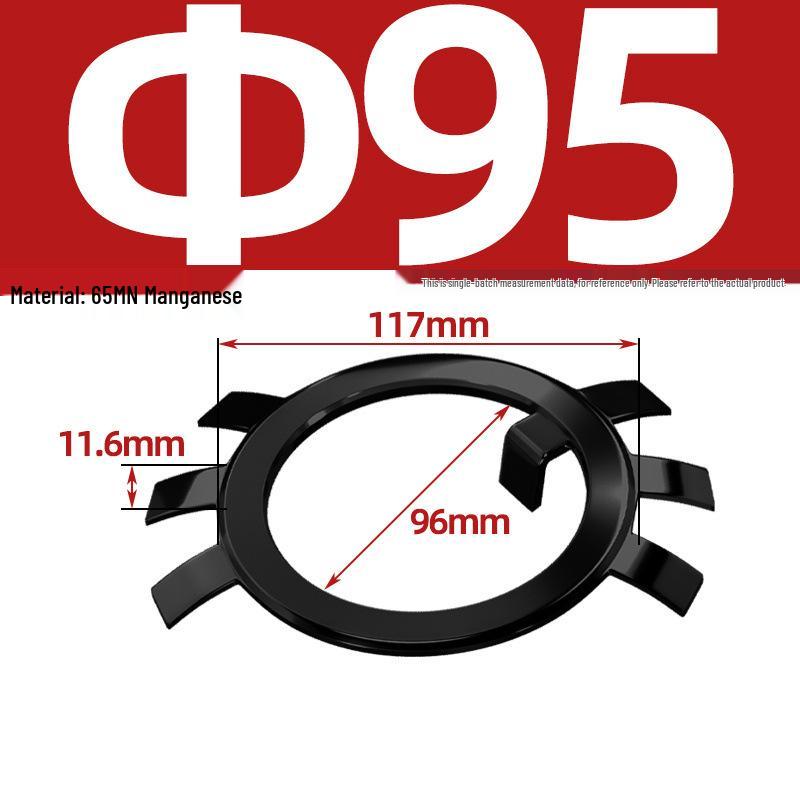 65MN Manganese 304 Stainless Steel Six-Claw Anti-Loosening Lock Nut Washer