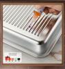 SSGP Stainless Steel Dumpling Storage Tray – Food Grade, Freezer-Safe