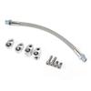 Cylinder Head Coolant Steam Port Crossover Hose Kit Replacement for GM LS Series Engines