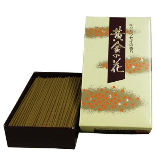 

Hakurindo Golden Flower Osmanthus Incense 100g Sticks, Brown, Approx. 135mm, Approx.