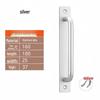 Aluminum Alloy No-Drill Handle for Wooden and Sliding Doors and Windows