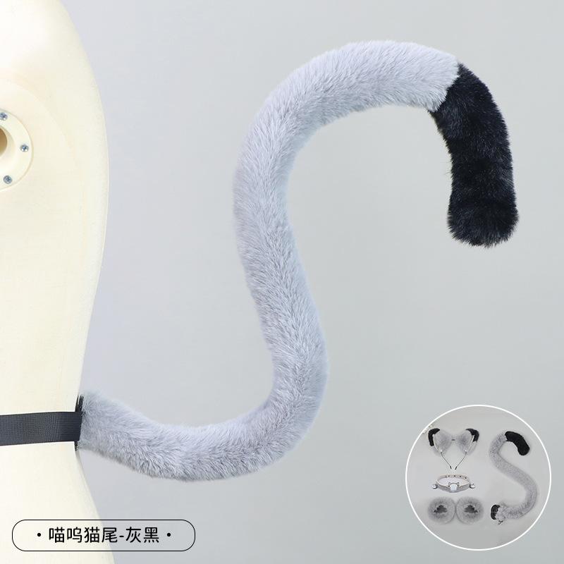 Handmade Japanese Beast Ear Headband Cute Plush Cat Ears Lolita Headdress Fox Ear Accessories Cat Ear Headband