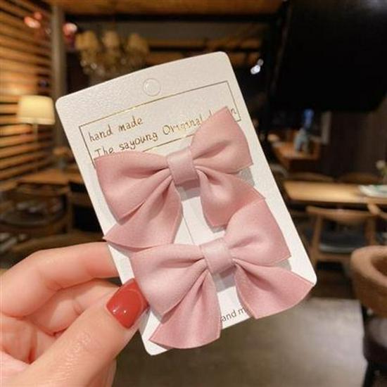 Korean Butterfly Knot Hairpin - Cute Princess Hair Accessory for Girls and Babies