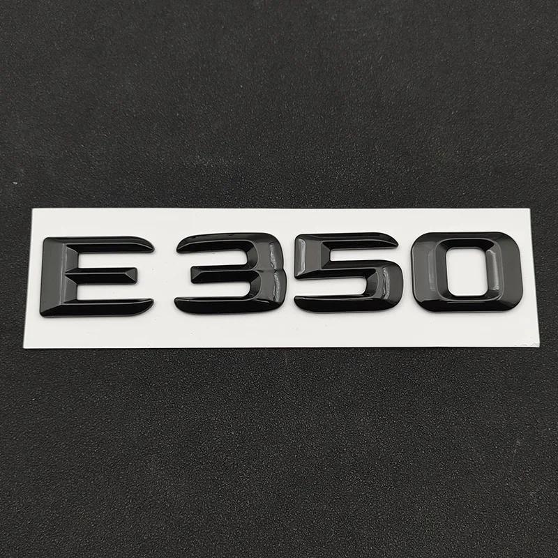 3D ABS Self-adhesive Letters For Car Stickers For Mercedes-Benz E200 E220 E260 E320 E350 CDI 4matic Emblem Trunk Accessories