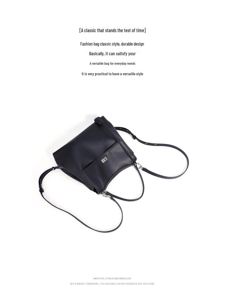 2025 Advanced Women's Cowhide Tote & Handbag: New Fashion Single Shoulder Backpack Design