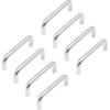 Round Bar Cabinet Pulls,ULIFESTAR SUS304 Wired Cabinet Pull,Sturdy Wire Pull Solid Handle,Durable Solid Core Cabinet Pulls,8PCS Modern Luxury Drawer
