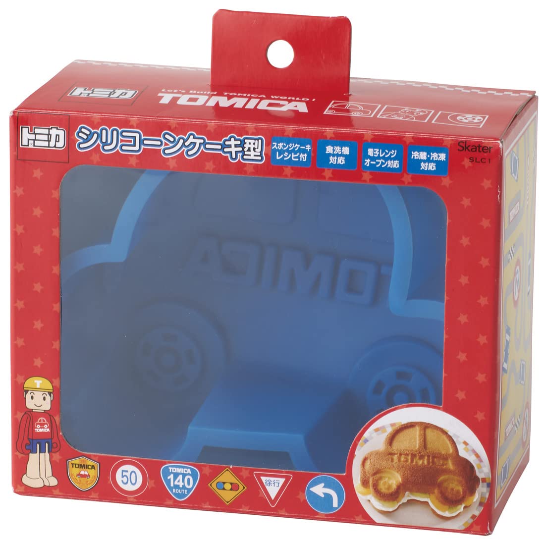 

Skater SLC1-A Tomica Silicone Sponge Cake Mold 21