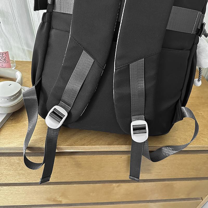 Campus Rucksack mit großer Kapazität, leicht, mit Farbkontrast, Mädchenrucksack, Kinderrucksack