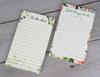 Inkdotpot Pack Of 2 Daily Planner List Undated Notepads, Memo Pad To-Do List Tear Off List Pad- Organizer- Scheduler- Organize Tasks (50 Sheets