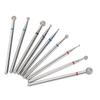 9pcs Nail Drill Bits Emery Nail Polishing Grinding Sanding Head Manicure Milling Cutter Bit