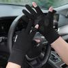 Autumn and Winter Gloves Riding Driving Fleece Warm Non-slip Touch Screen