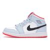 Jordan 1 Mid GS Half Blue Jordan 555112-400