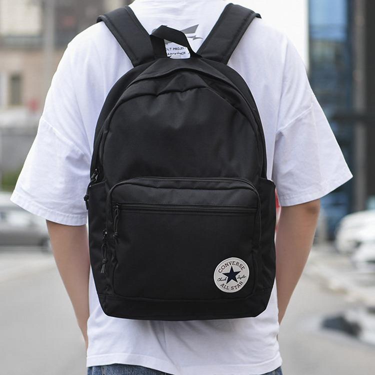 New Converse GO 2 Polyester Backpack Regular Unisex Black 10020533-A01