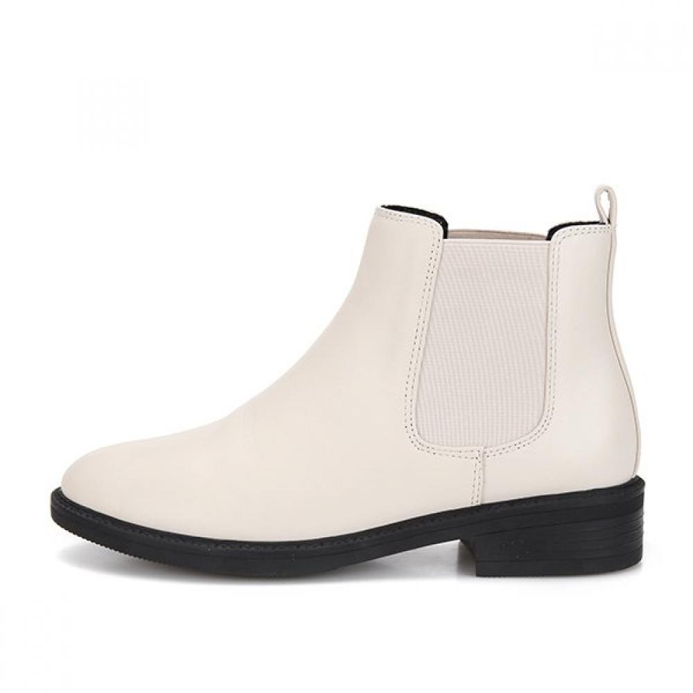 Barbara Cowhide Mold 3cm Chelsea Ankle Boots Bbf858iv