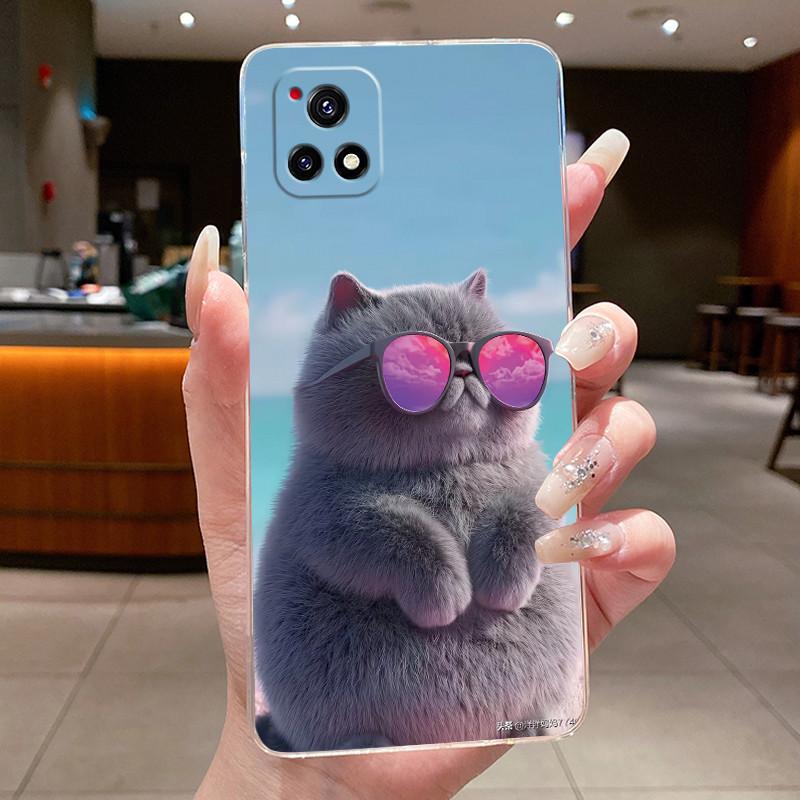 Hülle für Vivo Y52S / Y31S 5G Luxus Drache Niedlich Cool Jungen Mädchen Weiches TPU Silikon Transparente Handyhülle Schutzhülle Rückseite