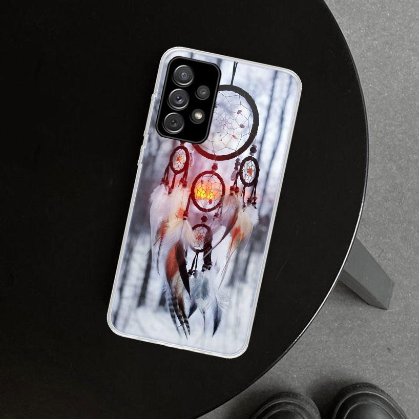 Dream Catcher Watercolor Phone Case for Samsung Galaxy A17 A16 A26 A36 A56 A57 A37 A15 A25 A35 A55 A14 A24 A34 A54 A13 A23 A33 A