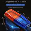 1pc Warning Strobe Shoulder Lights USB Charging Led Shoulder Warning Light With Stainless Steel Clip Strobe Lights