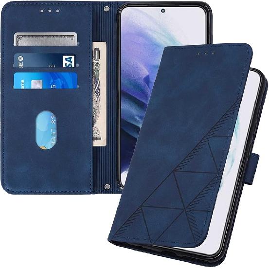 Hülle für Motorola Moto Edge 5G 2024 Brieftaschenhülle Herren PU-Leder mit Kartenhalter Ständer Magnetische Klapphülle Stoßfeste Schutzhülle für
