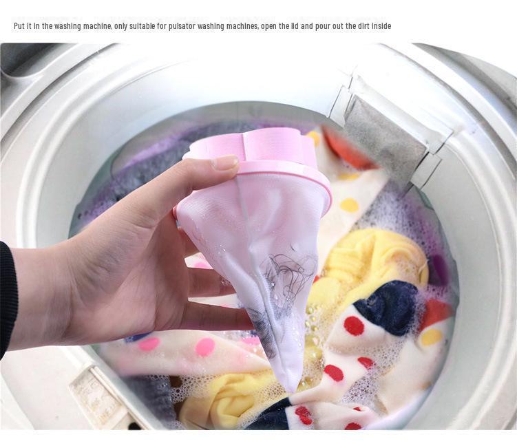 Washing Machine Hair Remover Floating Filter Bag