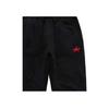 Jordan SS24 Letter Logo Embroidered Drawstring Casual Cuffed Knit Sports Pants Men Bottoms Black FQ5446-010
