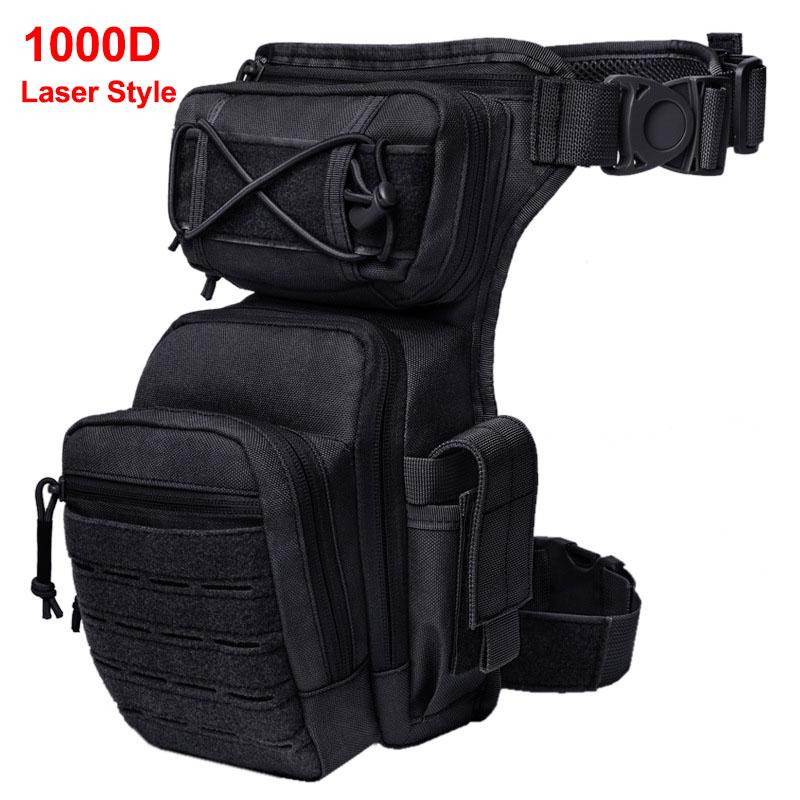 Men Leg Bag Outdoor Waist Pack Thigh Bags Utility Belt Pouch  Hiking Male Waist Hip Motorcycle Sport Fanny Camping Fishing Bags