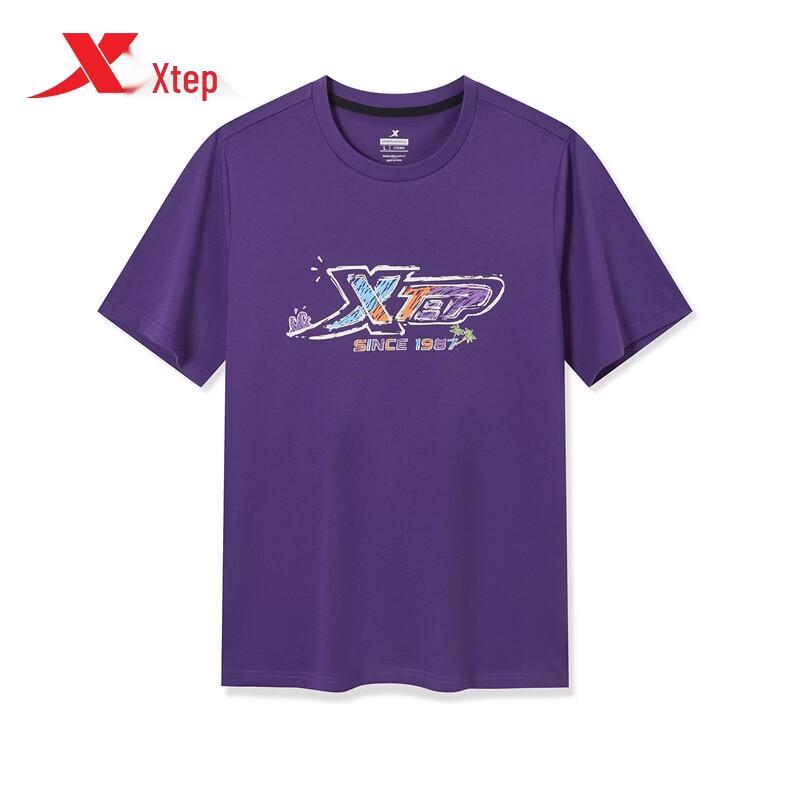 XTEP Unisex Summer Athletic T-Shirt 3XL 1490₽